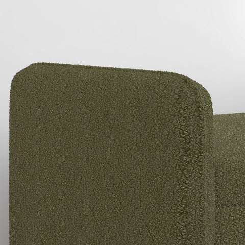 Teddy Velvet Storage Ottoman Chair with Hidden Storage Space, Soft & Stylish, Ideal for Apartments, Living Rooms, Bedrooms
