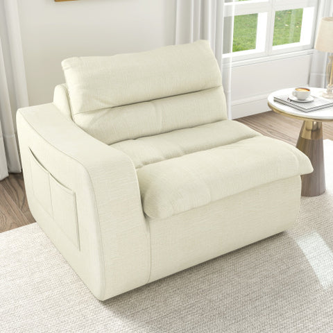 Lazy Floor Sofa,Modern armless and backless sofa chair,Comfy Accent Bean Bag Couch,suitable for living room bedroom office