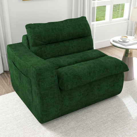 Lazy Floor Sofa,Modern armless and backless sofa chair,Comfy Accent Bean Bag Couch,suitable for living room bedroom office