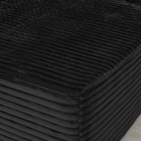 Two-seater lazy sofa lounge chair,Compressed sofa no assembly required, made of velvet fabric, fluffy modern lounge chair, used for indoor living rooms and bedrooms