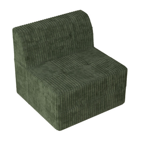 Corner sofa Compressed Sectional Sofa Modern Minimalist Style Corduroy Couch, Sleeper Sofa for Living Room, Bedroom, Comfy Compressed Sofa Couch Space-Efficient Design