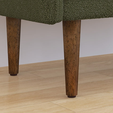 Teddy Velvet Storage Ottoman Chair with Hidden Storage Space, Soft & Stylish, Ideal for Apartments, Living Rooms, Bedrooms